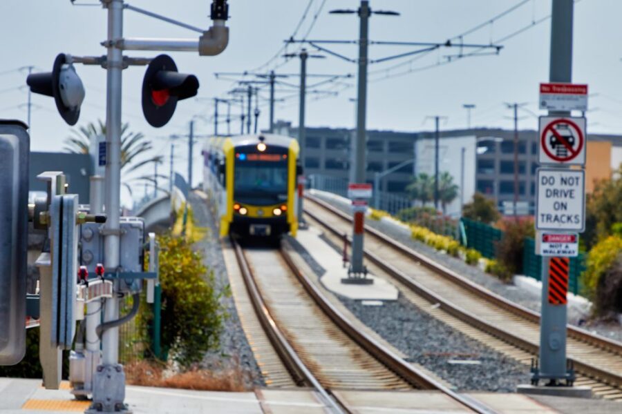 los angeles train